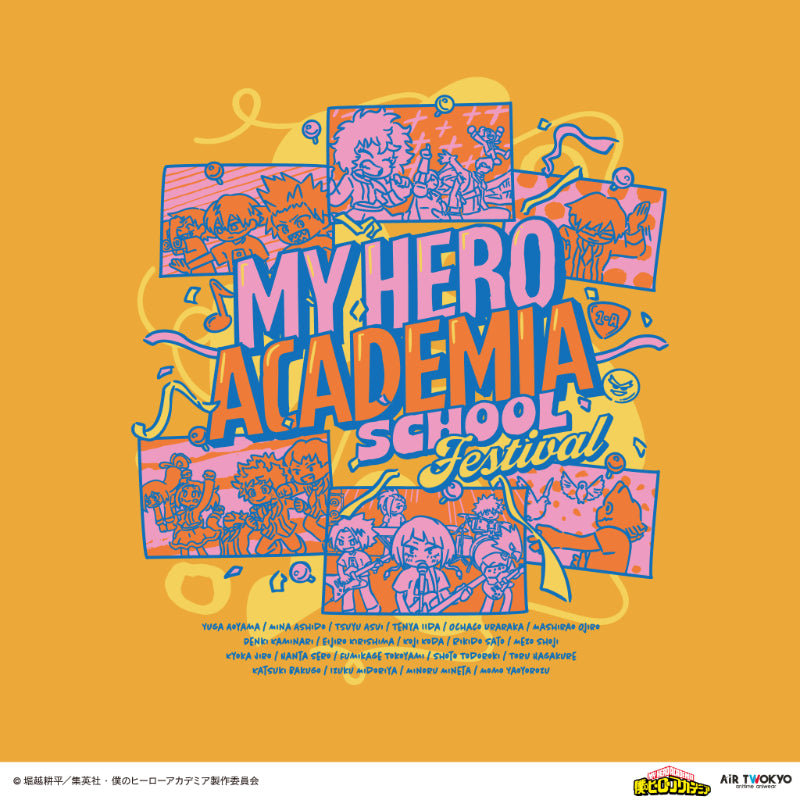 (Goods - Shirt) My Hero Academia Season 4 Scene Art T-shirt7 (School Festival)