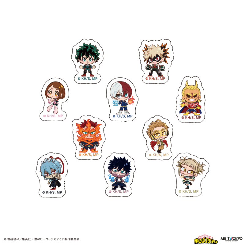 (Goods - Sticker) My Hero Academia Season 4 Character Flake Sticker Set