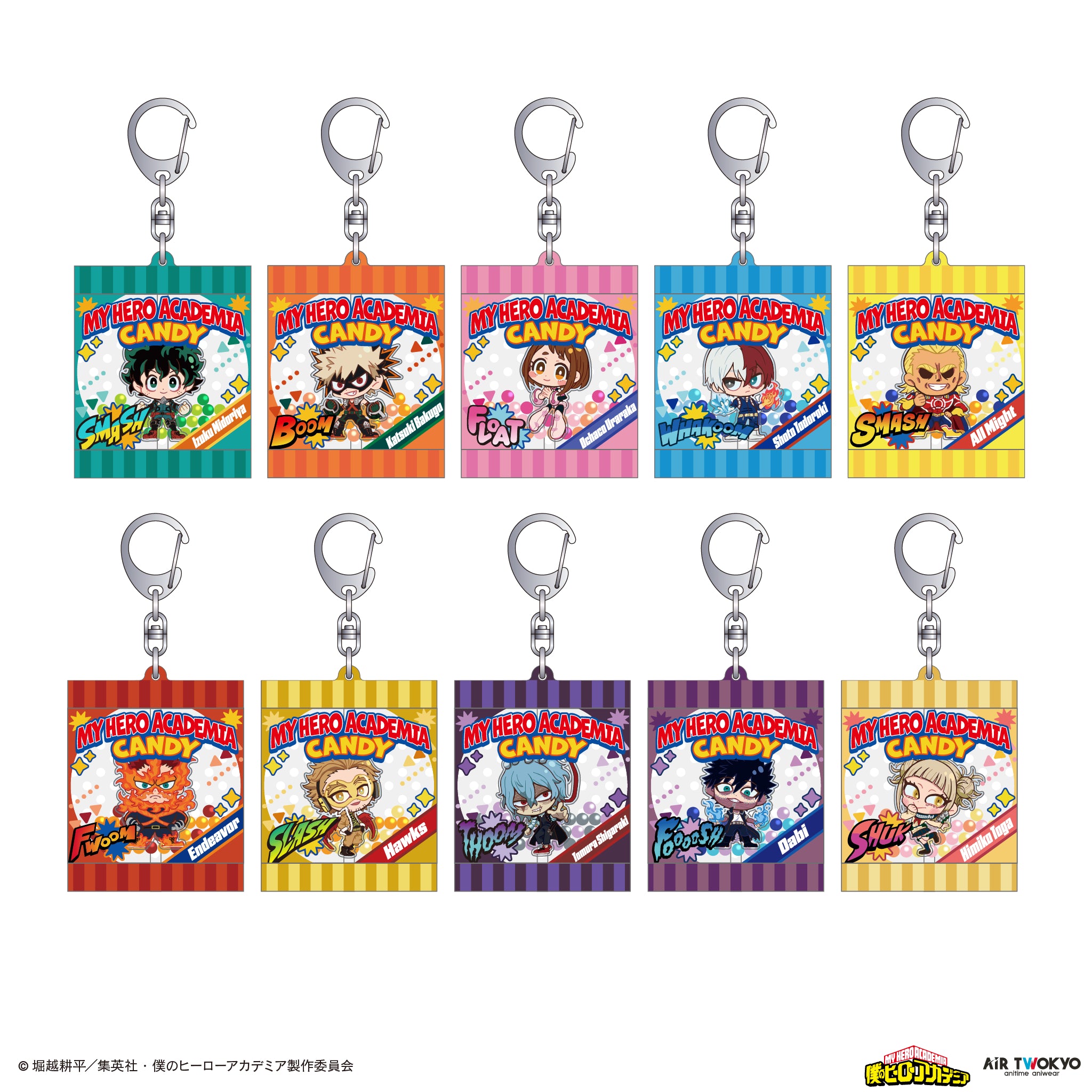 (Goods - Keychain) My Hero Academia Season 4 Candy Package Keychain (Hawks)