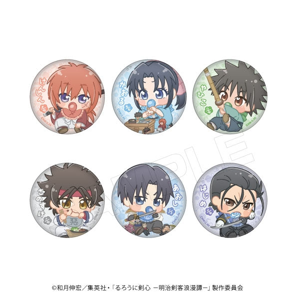 (1BOX=6)(Goods - Badge) Rurouni Kenshin Babu Chara Button Badge