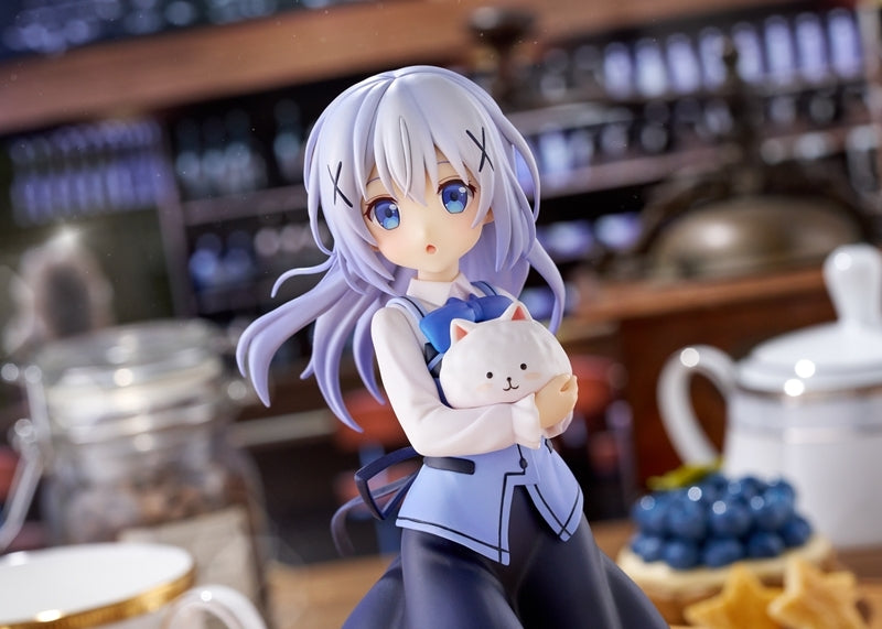 (Bishojo Figure) Is the order a rabbit?? Chino (Cafe Style) 1/7 Complete Figure (Re-release)