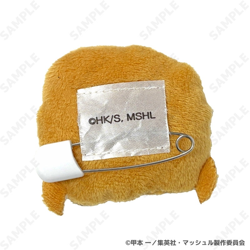 (Goods - Badge) MASHLE Choux Cream Plush Badge 2. Finn Ames
