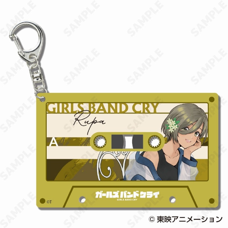 (Goods - Key Chain) Girls Band Cry BIG Acrylic Key Chain 5. Rupa - denim style