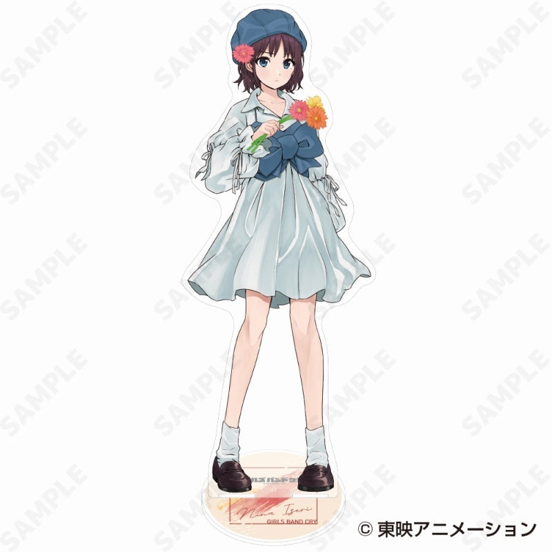 (Goods - Stand Pop) Girls Band Cry BIG Acrylic Stand 1. Nina Iseri - denim style