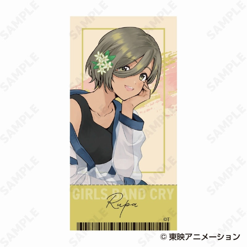 (Goods - Stationery) Girls Band Cry Clear File & Sticker Set 5. Rupa - denim style