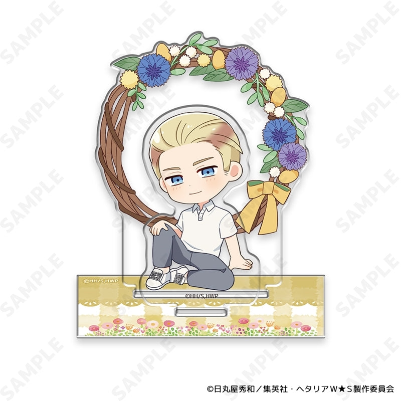 (Goods - Acrylic Stand) Hetalia World★Stars Acrylic Stand 2. Germany ~ Flower Shower ~ [mini Dress Collection ]