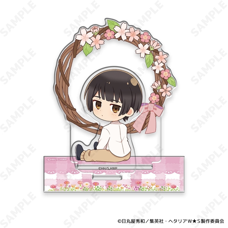(Goods - Acrylic Stand) Hetalia World★Stars Acrylic Stand 3. Japan ~ Flower Shower ~ [mini Dress Collection ]