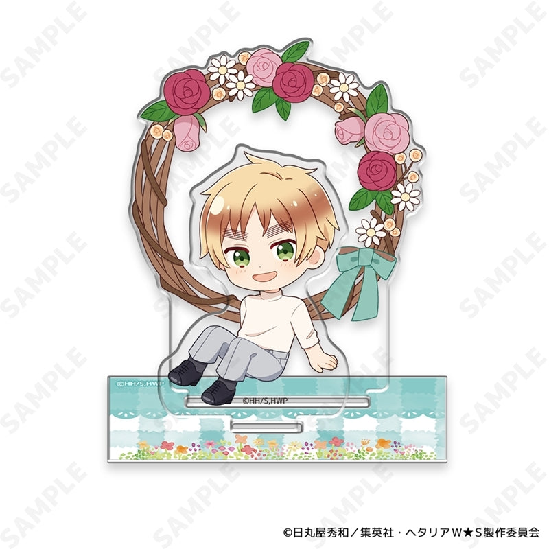 (Goods - Acrylic Stand) Hetalia World★Stars Acrylic Stand 5. England ~ Flower Shower ~ [mini Dress Collection ]