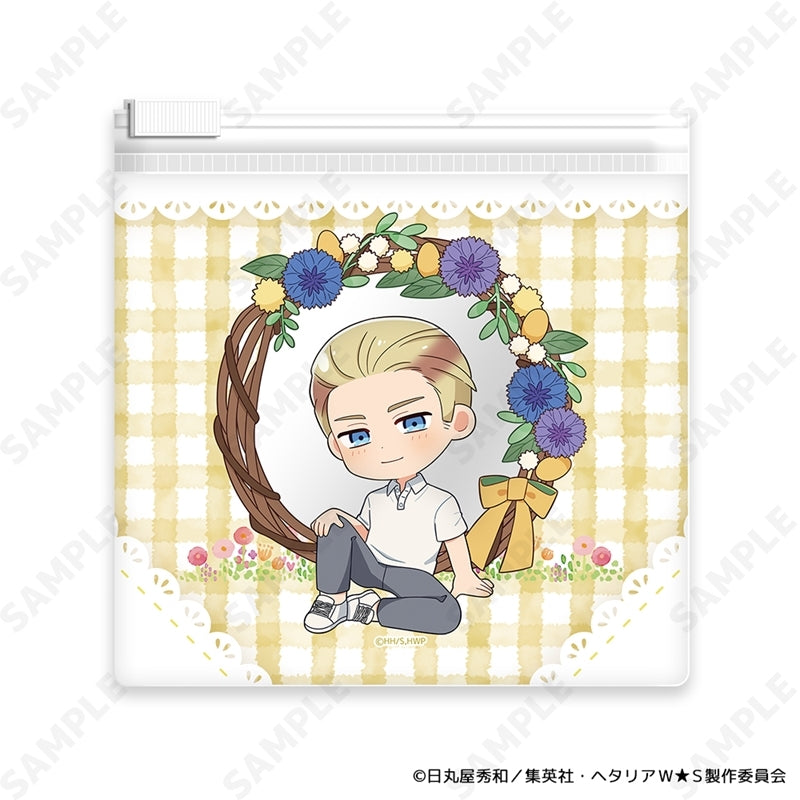 (Goods - Pouch) Hetalia World★Stars Slider Pouch 2. Germany ~ Flower Shower ~ [mini Dress Collection ]