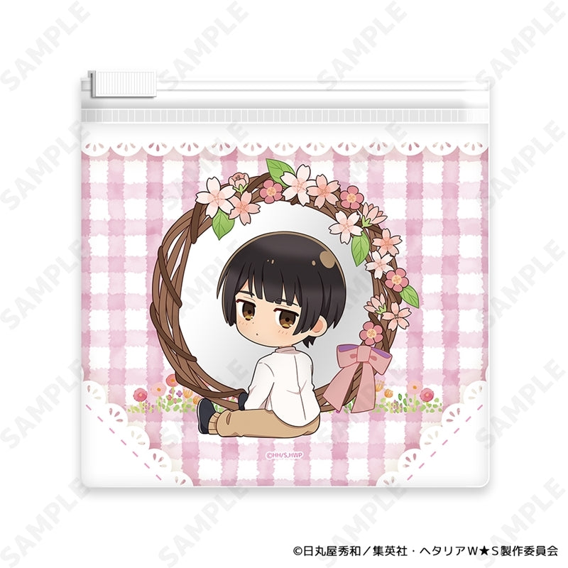 (Goods - Pouch) Hetalia World★Stars Slider Pouch 3. Japan ~ Flower Shower ~ [mini Dress Collection ]