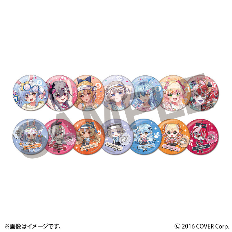 (1BOX=14)(Goods - Badge) Hololive - hololive SUPER EXPO 2025 After Party ~bonus stage~ Trading Button Badge Vol. 1