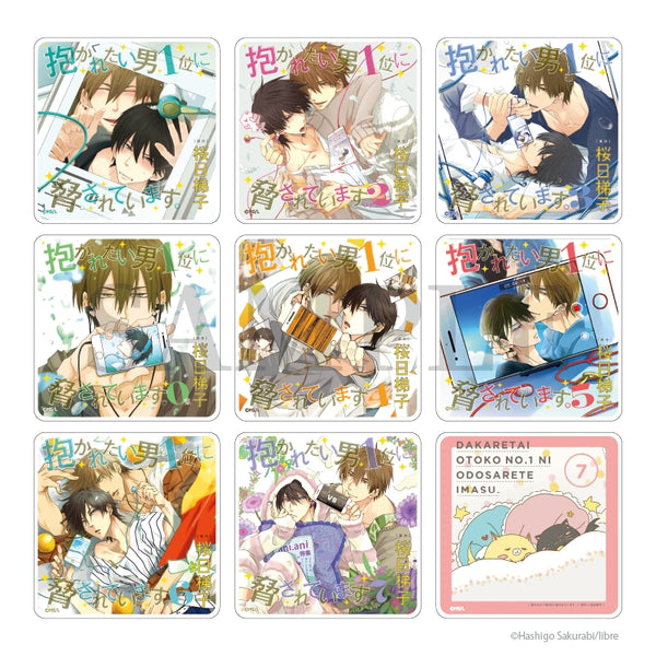 [※Blind](Goods - Coaster) DAKAICHI Hashigo Sakurabi Trading Acrylic Coaster Drama CD jacket Style (9 Types Total) [Hashigo Sakurabi Art Exhibition Post-Event Online Sales]