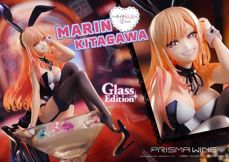 (Bishojo Figure) PRISMA WING TV Anime My Dress-Up Darling Marin Kitagawa Glass Edition 1/7 Complete Figure