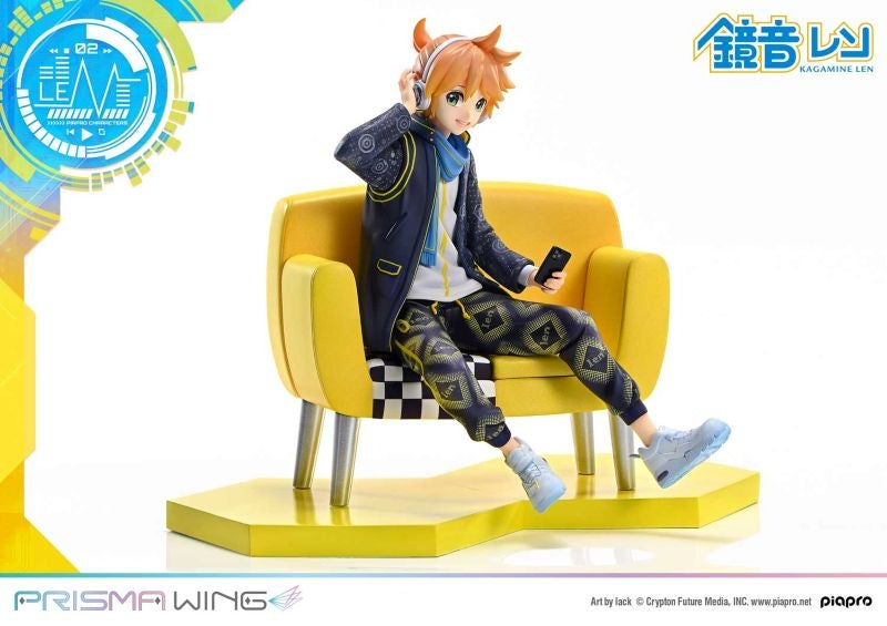 (Figure) PRISMA WING Piapro Characters Kagamine Len "Art by lack" 1/7 Complete Figure