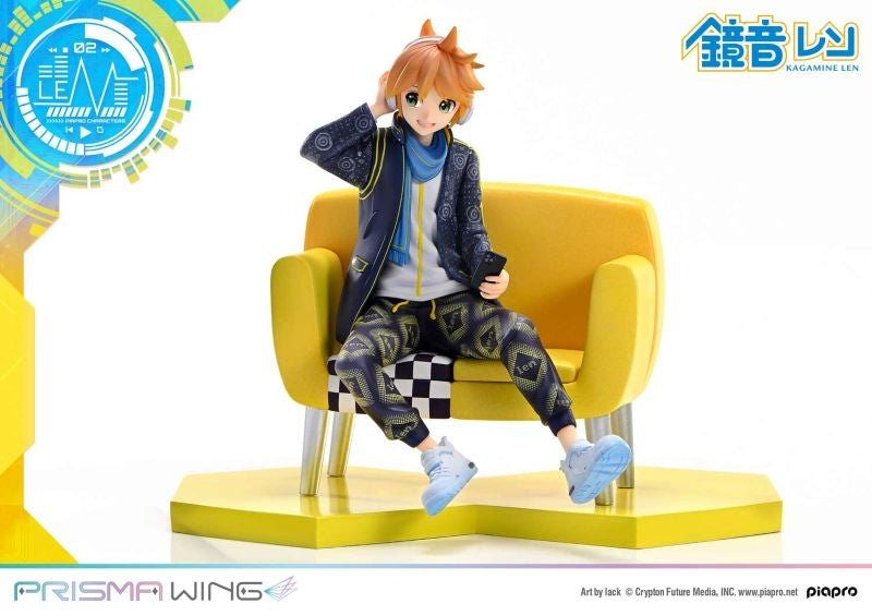 (Figure) PRISMA WING Piapro Characters Kagamine Len "Art by lack" 1/7 Complete Figure