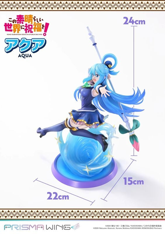 (Bishojo Figure) Anime "KonoSuba" Aqua PRISMA WING 1/7 Complete Figure