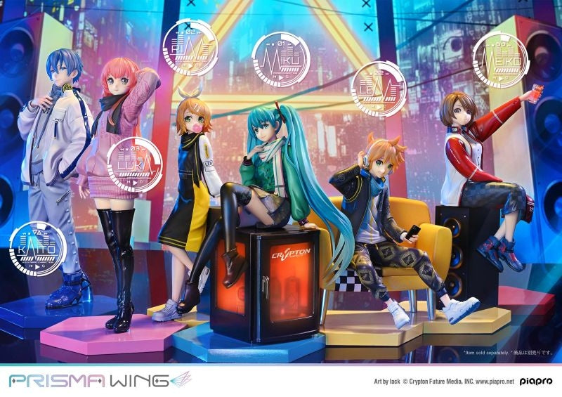 (Figure) PRISMA WING Piapro Characters KAITO "Art by lack" 1/7 Scale Complete Figure
