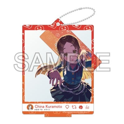 (Goods - Acrylic Stand) Gakuen iDOLM@STER Selfie Style Acrylic Stand - Fancy dress party China Kuramoto Ver.