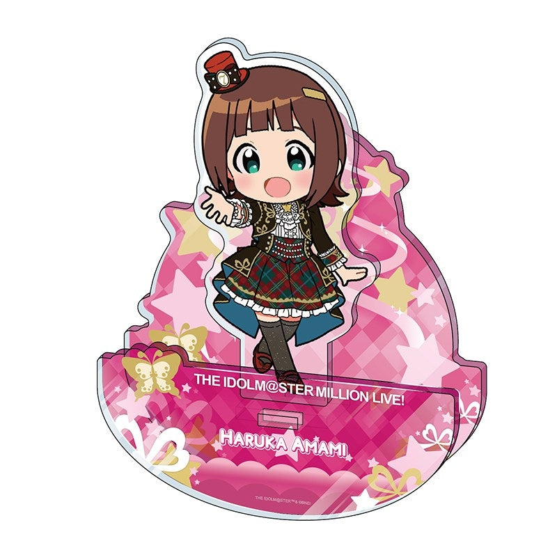 (Goods - Stand Pop) THE IDOLM@STER MILLION LIVE! Yureteiru Acrylic - 7Days Smile Haruka Amami Ver.