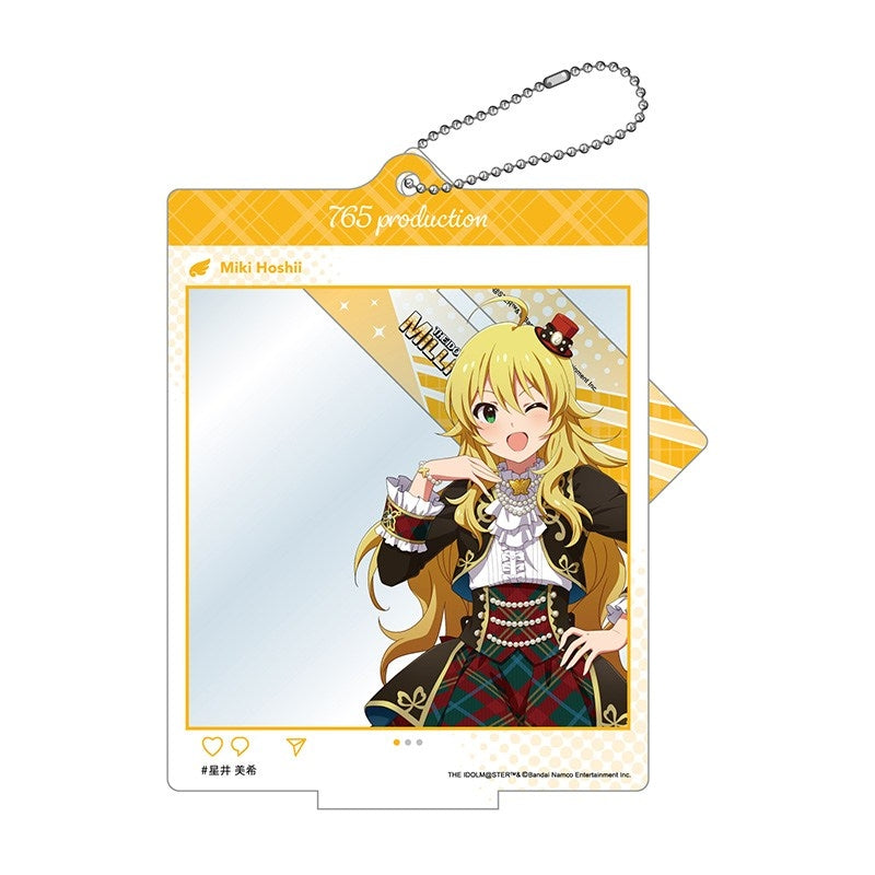 (Goods - Stand Pop) THE IDOLM@STER MILLION LIVE! Selfie Style Acrylic Stand - 7Days Smile Miki Hoshii Ver.