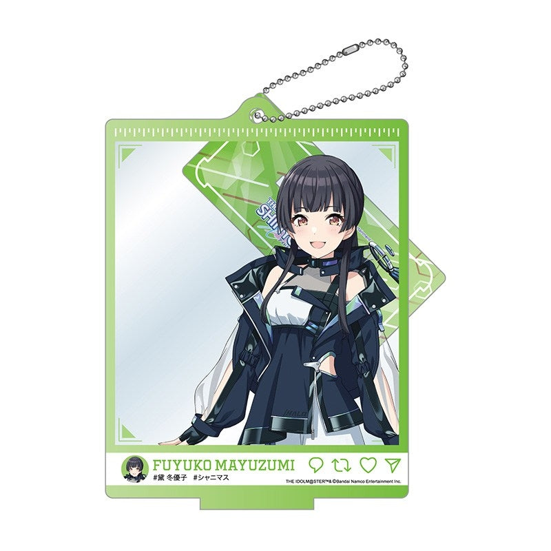 (Goods - Stand Pop) THE IDOLM@STER SHINY COLORS Selfie Style Acrylic Stand - Resistance Order Neos Fukuyo Mayuzumi Ver.