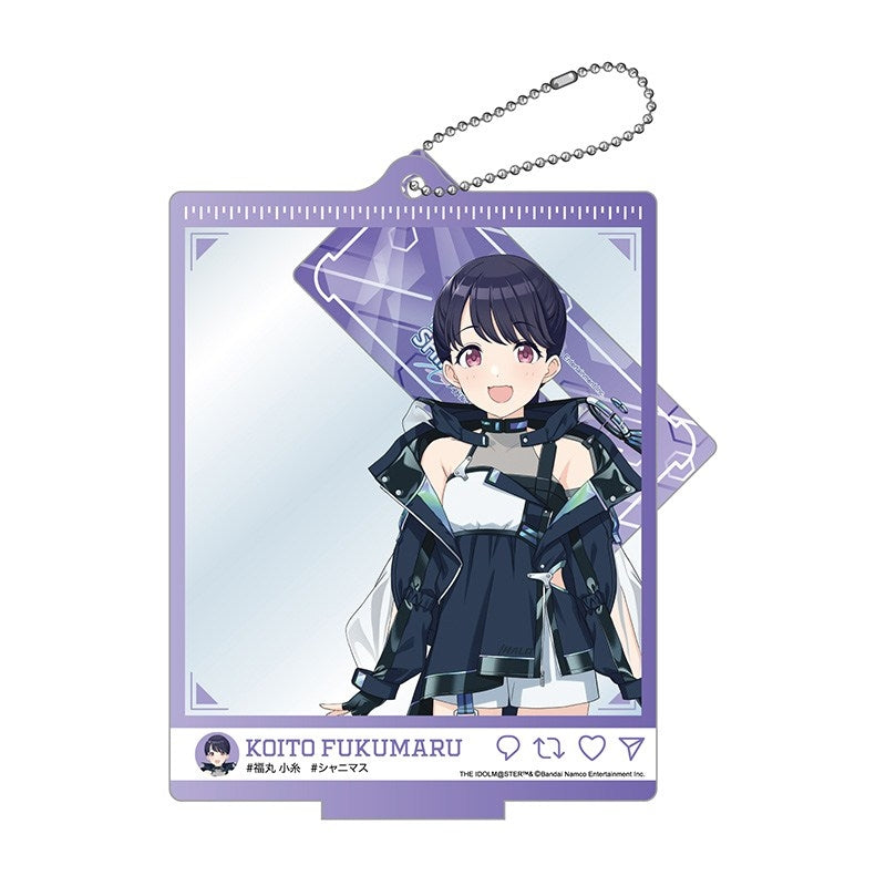 (Goods - Stand Pop) THE IDOLM@STER SHINY COLORS Selfie Style Acrylic Stand - Resistance Order Neos Koito Fukumaru Ver.