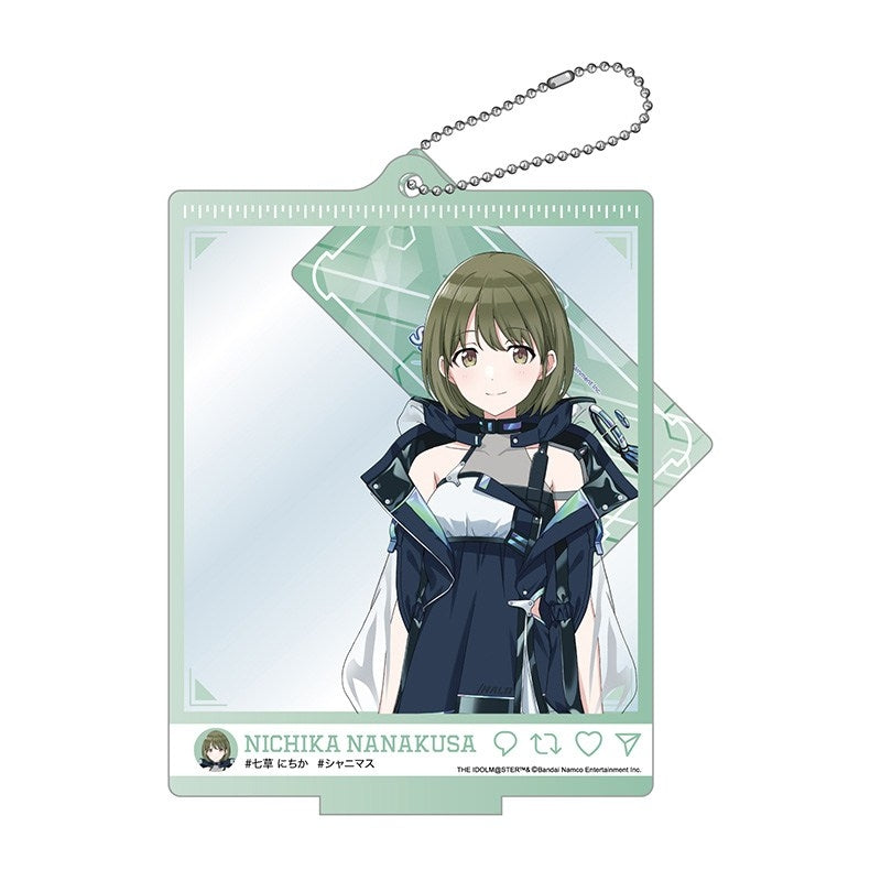 (Goods - Stand Pop) THE IDOLM@STER SHINY COLORS Selfie Style Acrylic Stand - Resistance Order Neos Nichika Nanakusa Ver.