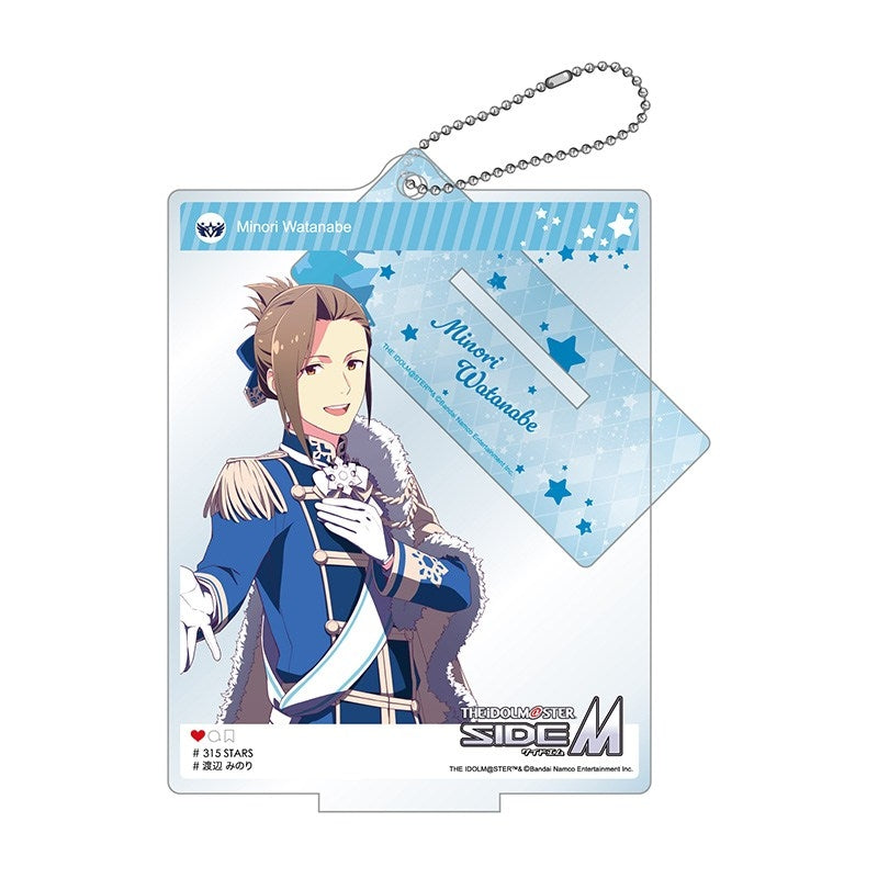 (Goods - Stand Pop) THE IDOLM@STER SideM Selfie Style Acrylic Stand - GROWING STARS Minori Watanabe Ver.