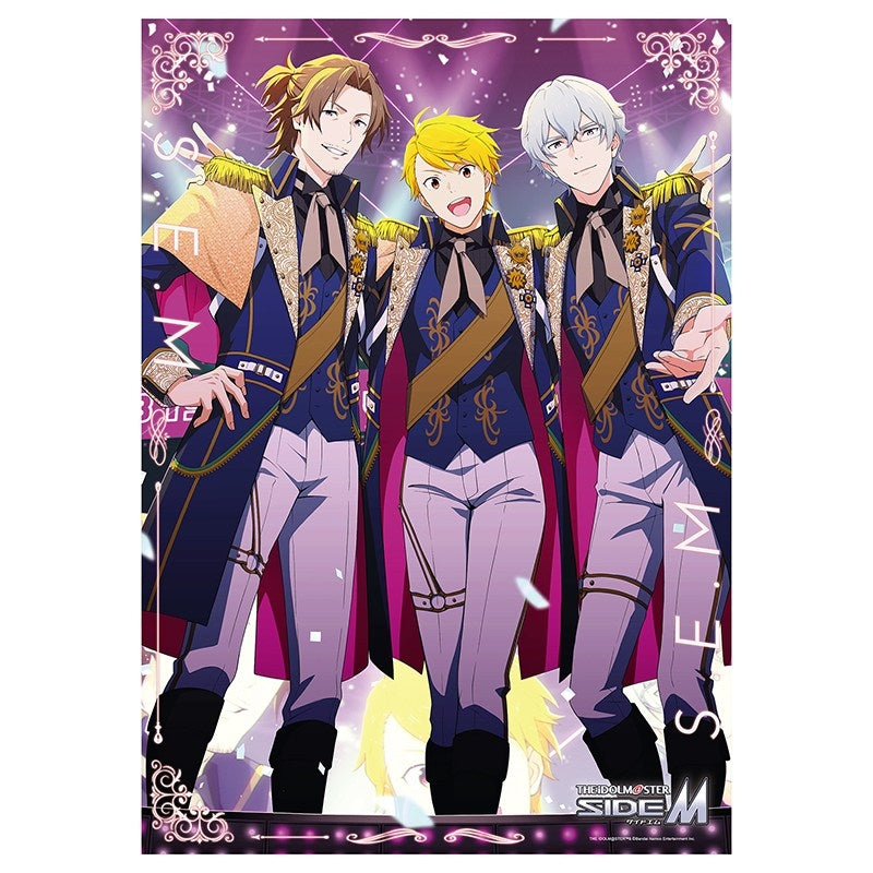 (Goods - Poster) THE IDOLM@STER SideM A3 Clear Poster - S. E. M Ver.
