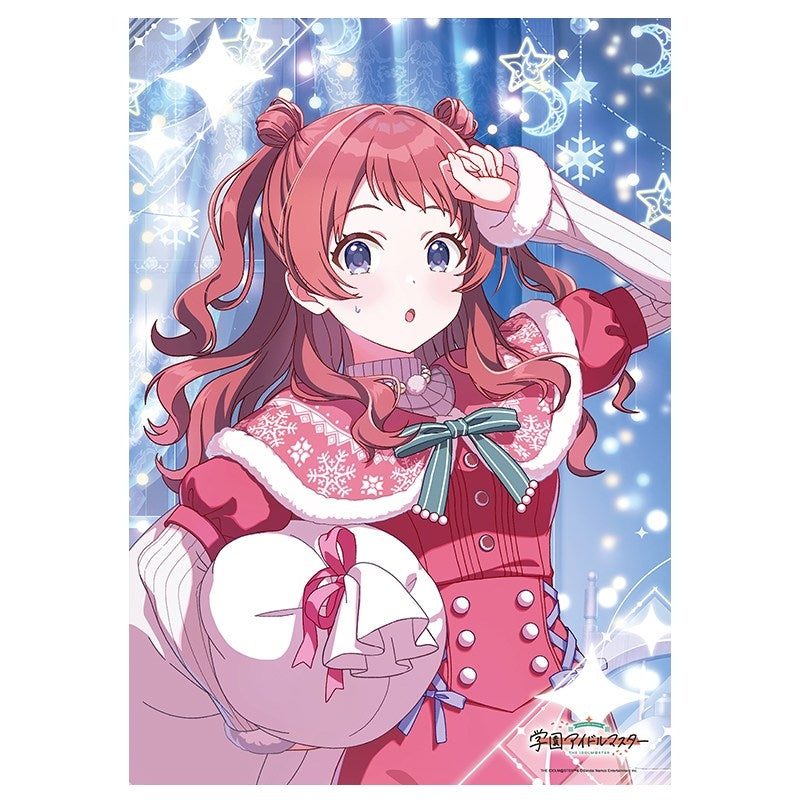 (Goods - Poster) Gakuen iDOLM@STER A3 Clear Poster - Fighting My Way '24 Christmas Saki Hanami Ver.