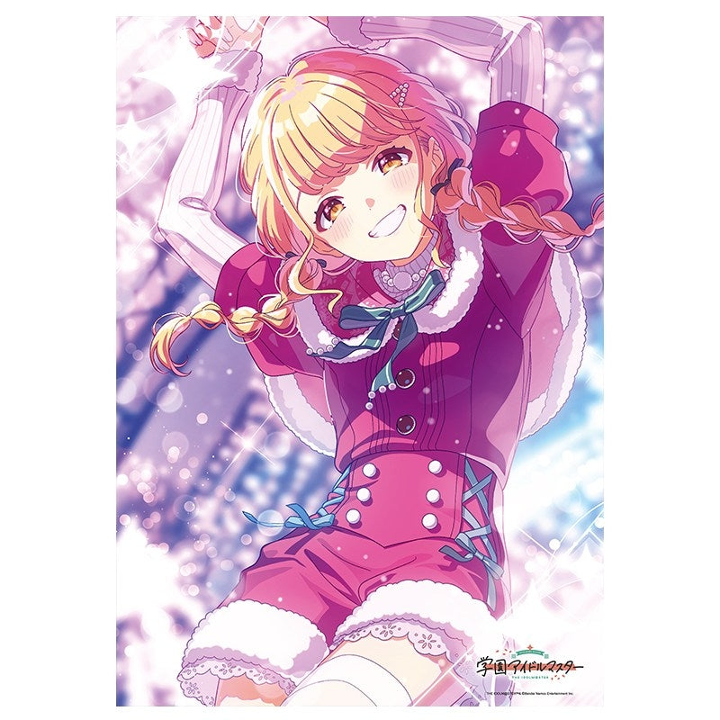 (Goods - Poster) Gakuen iDOLM@STER A3 Clear Poster - White Night! White Wish! Kotone Fujita Ver.
