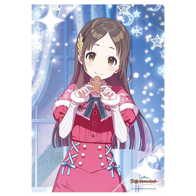 (Goods - Poster) Gakuen iDOLM@STER A3 Clear Poster - Wonder Scale '24 Christmas China Kuramoto Ver.