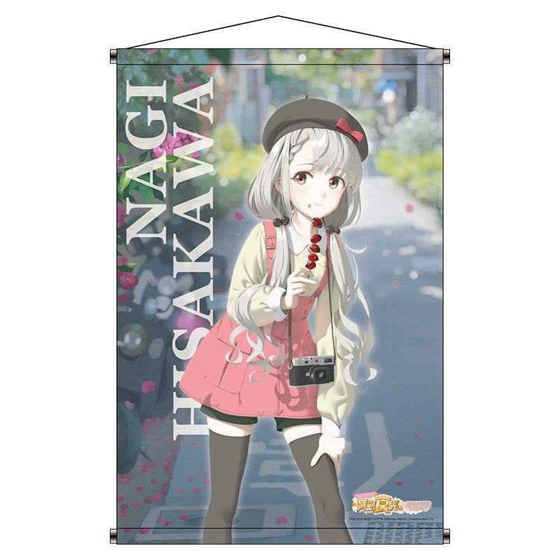 (Goods - Tapestry) THE IDOLM@STER CINDERELLA GIRLS "THE IDOLM@STER" Series Taiwan POP Store "Bao Dao Shi Guang" Merch B2 Tapestry THE IDOLM@STER CINDERELLA GIRLS Nagi Hisakawa