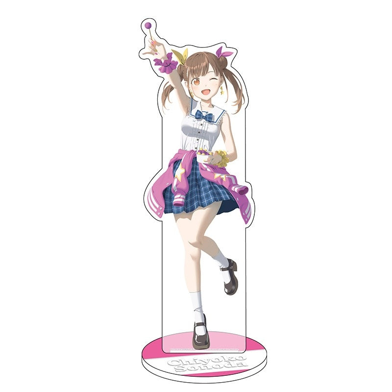 (Goods - Stand Pop) THE IDOLM@STER SHINY COLORS "THE IDOLM@STER" Series Taiwan POP Store "Bao Dao Shi Guang" Merch Acrylic Stand THE IDOLM@STER SHINY COLORS Chiyoko Sonoda