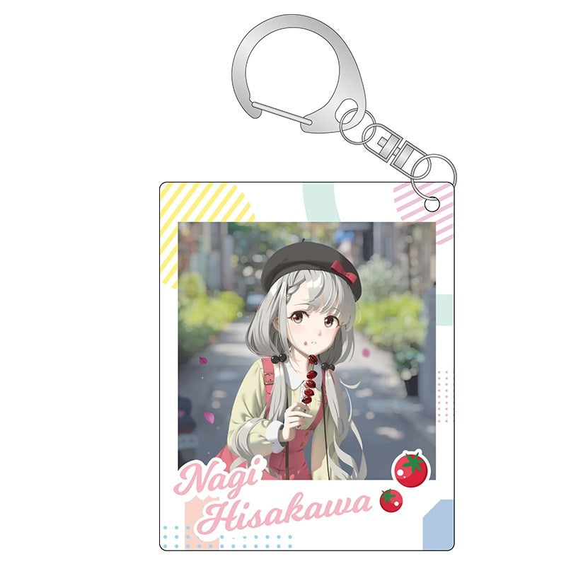 (Goods - Key Chain) THE IDOLM@STER CINDERELLA GIRLS "THE IDOLM@STER" Series Taiwan POP Store "Bao Dao Shi Guang" Merch Acrylic Key Chain THE IDOLM@STER CINDERELLA GIRLS Nagi Hisakawa