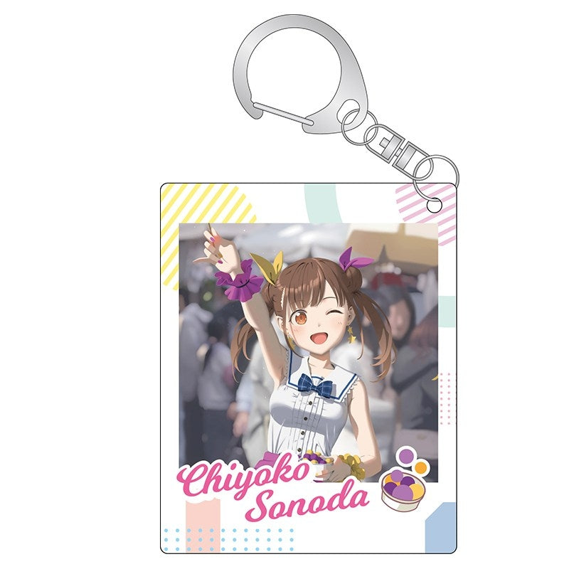 (Goods - Key Chain) THE IDOLM@STER SHINY COLORS "THE IDOLM@STER" Series Taiwan POP Store "Bao Dao Shi Guang" Merch Acrylic Key Chain THE IDOLM@STER SHINY COLORS Chiyoko Sonoda