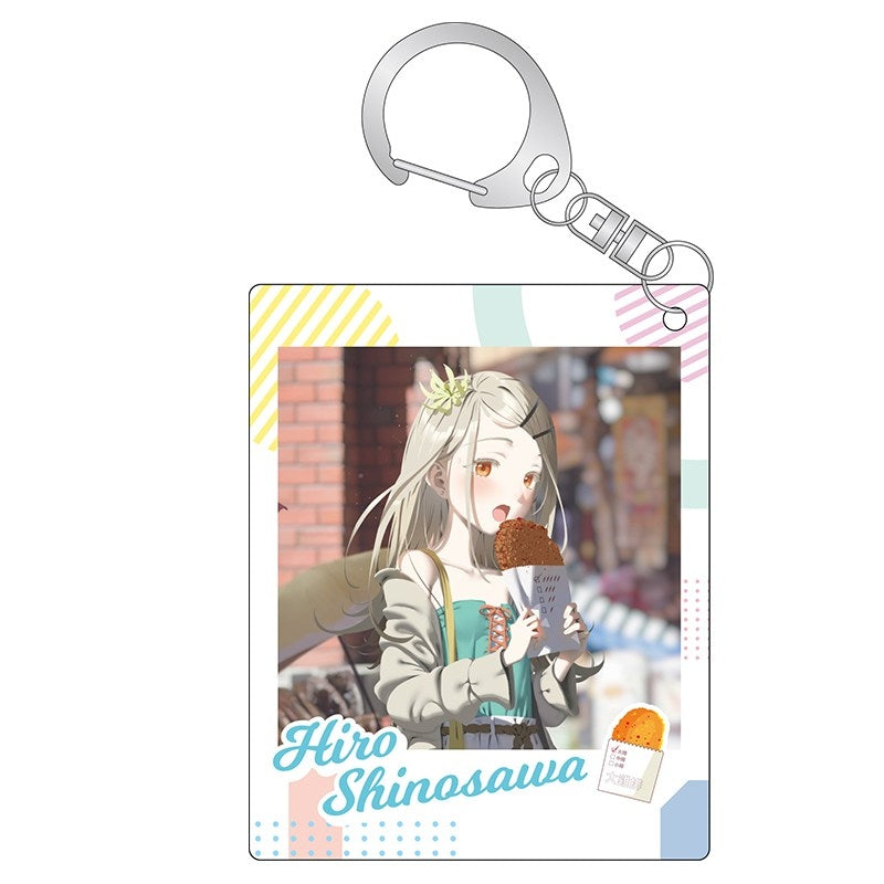 (Goods - Key Chain) Gakuen iDOLM@STER "THE IDOLM@STER" Series Taiwan POP Store "Bao Dao Shi Guang" Merch Acrylic Key Chain Gakuen iDOLM@STER Hiro Shinosawa