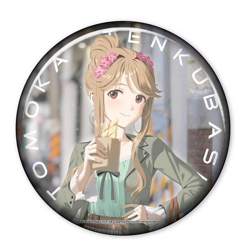 (Goods - Badge) THE IDOLM@STER MILLION LIVE! "THE IDOLM@STER" Series Taiwan POP Store "Bao Dao Shi Guang" Merch Iridescent Button Badge THE IDOLM@STER MILLION LIVE! Tomoka Tenkuubashi