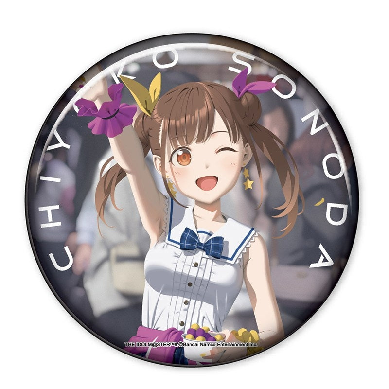 (Goods - Badge) THE IDOLM@STER SHINY COLORS "THE IDOLM@STER" Series Taiwan POP Store "Bao Dao Shi Guang" Merch Iridescent Button Badge THE IDOLM@STER SHINY COLORS Chiyoko Sonoda