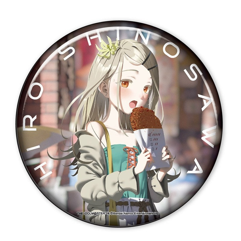 (Goods - Badge) Gakuen iDOLM@STER "THE IDOLM@STER" Series Taiwan POP Store "Bao Dao Shi Guang" Merch Iridescent Button Badge Gakuen iDOLM@STER Hiro Shinosawa