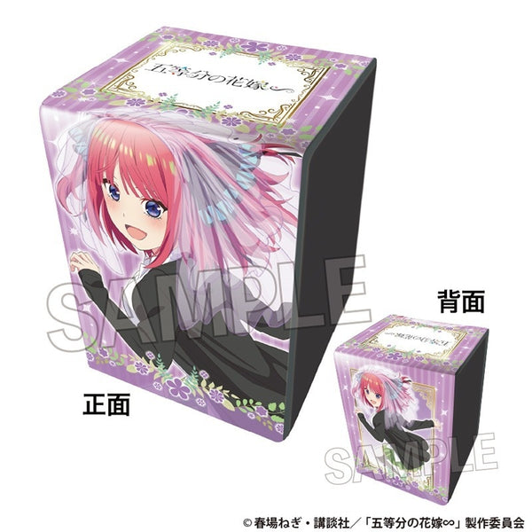 (Goods - Card Case) The Quintessential Quintuplets∽ Artwork Synthetic Leather Deck Case Nino Nakano