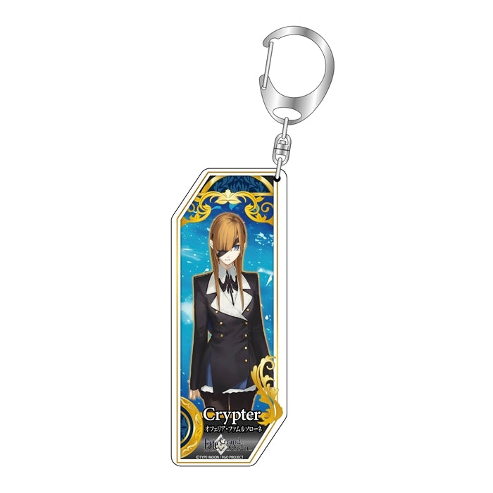 (Goods - Key Chain) Fate/Grand Order Master & Crypter Key Chain Crypter/Ophelia Phamrsolone