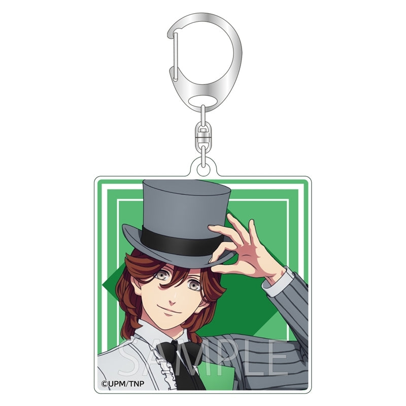 (1BOX=8)(Goods - Keychain) Uta no Prince-sama the Movie TABOO NIGHT XXXX Trading Square Acrylic Keychain