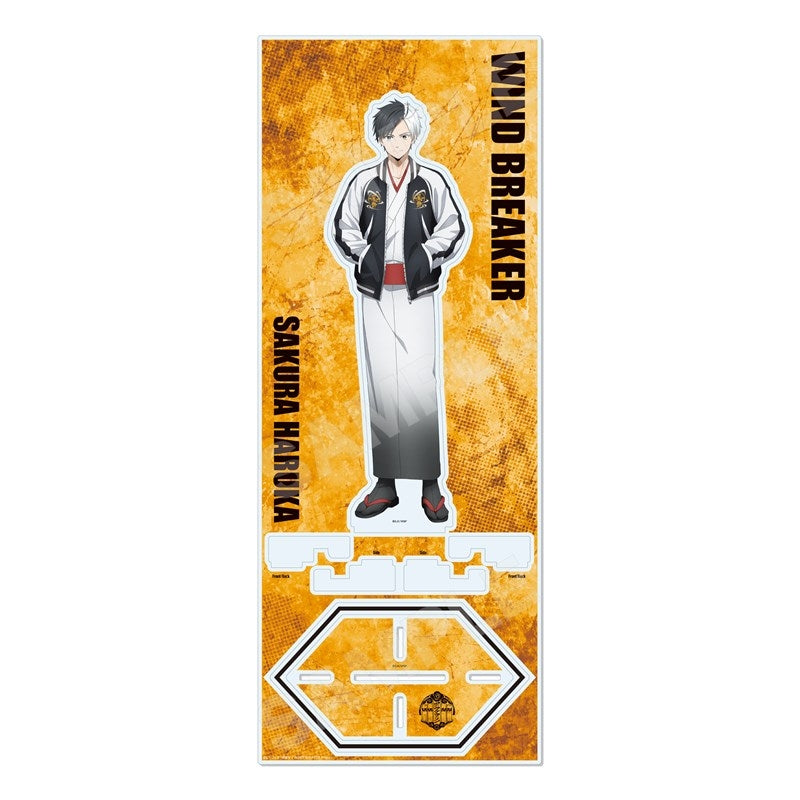 (Goods - Acrylic Stand) WIND BREAKER Japanese Style x Souvenir Jacket ver. Acrylic Stand (L)/01 Haruka Sakura