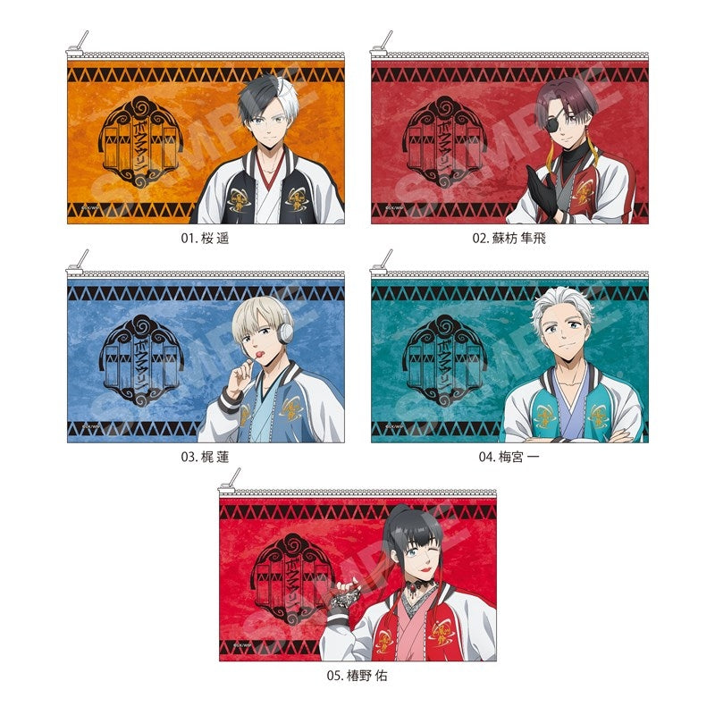 (Goods - Pouch) WIND BREAKER Japanese Style x Souvenir Jacket ver. Clear Pouch/03 Ren Kaji