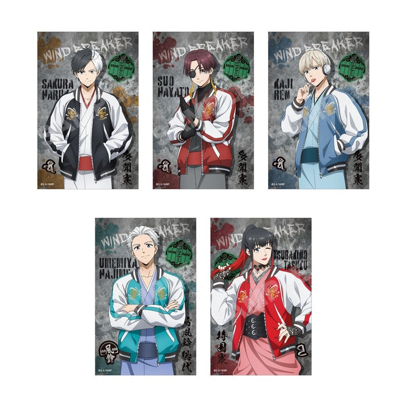 (1BOX=10)(Goods - Sticker) WIND BREAKER Japanese Style x Souvenir Jacket ver. SatinSticker/01 Ensemble