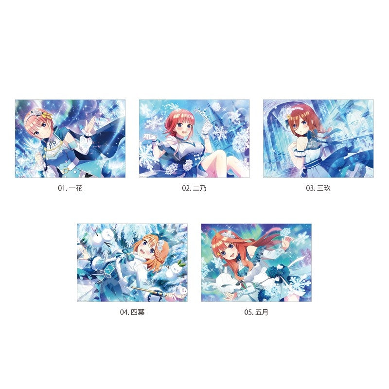 (Goods - Poster) The Quintessential Quintuplets The Quintuplets Can't Divide the Puzzle Into Five Equal Parts A3 Clear Poster /02 Nino