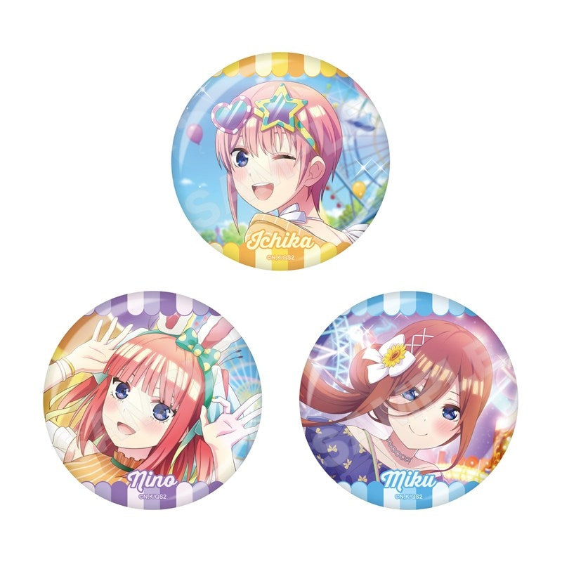 (1BOX=5)(Goods - Badge) The Quintessential Quintuplets The Quintuplets Can't Divide the Puzzle Into Five Equal Parts Button Badge /01 5 Types Total