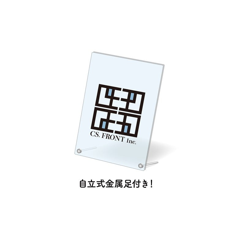 (Goods - Board) Attack on Titan Black & White ver. Acrylic Board/02 Eren & Levi (White) (animate Advance Sales)