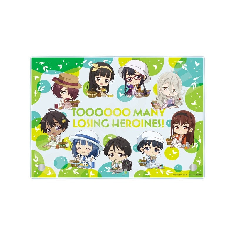 (Goods - Board) Too Many Losing Heroines! Acrylic Board -Techniques- /01 Ensemble